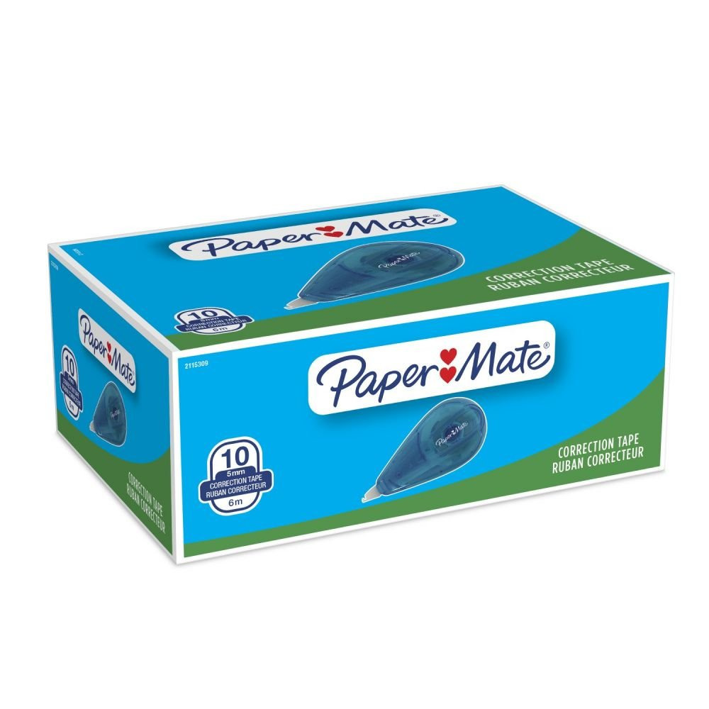 PAPER MATE 10PK LIQUID DRYLINE MINI CORR