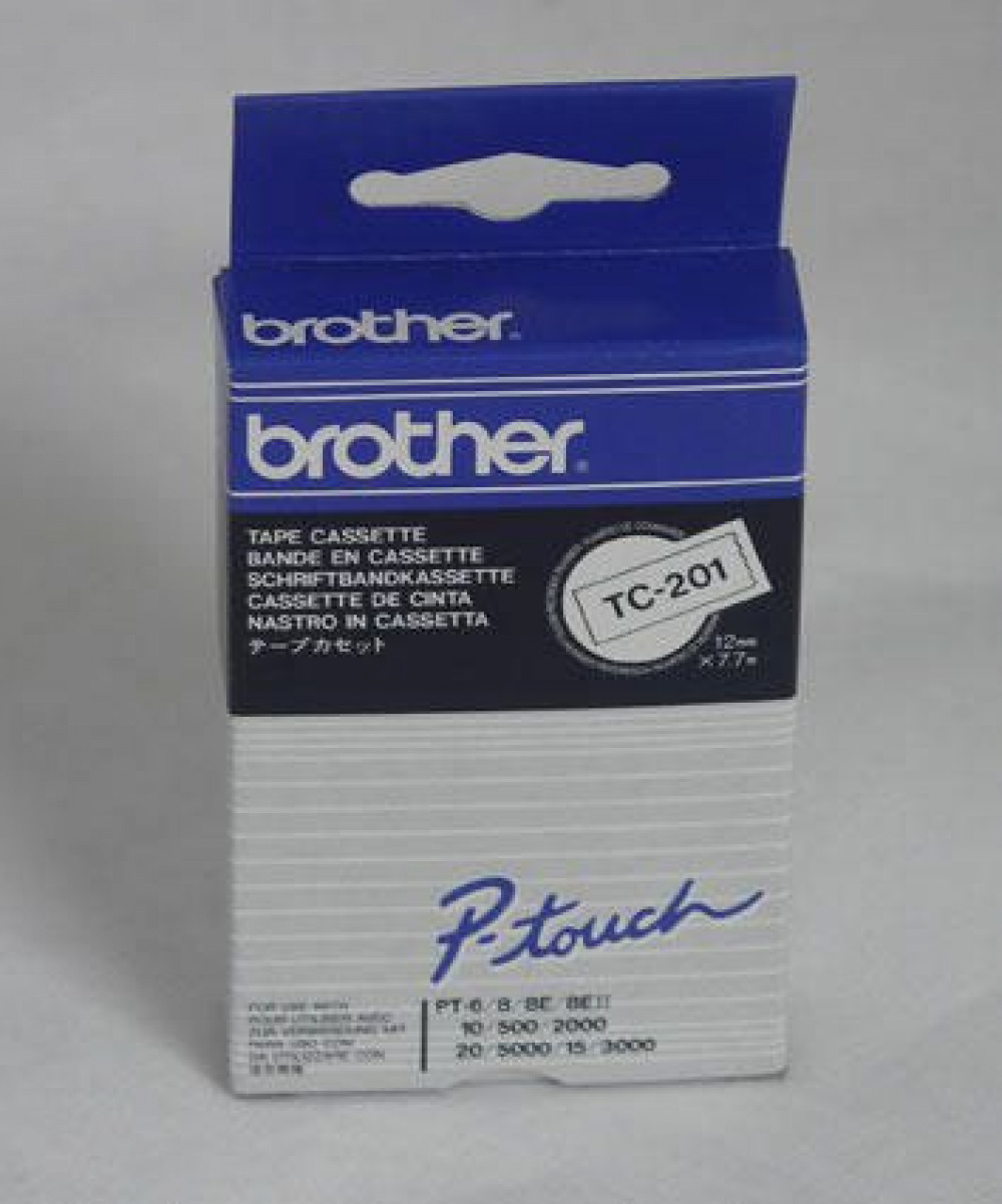 BROTHERTC201PTOUCHRIBBON12MMX7.7M