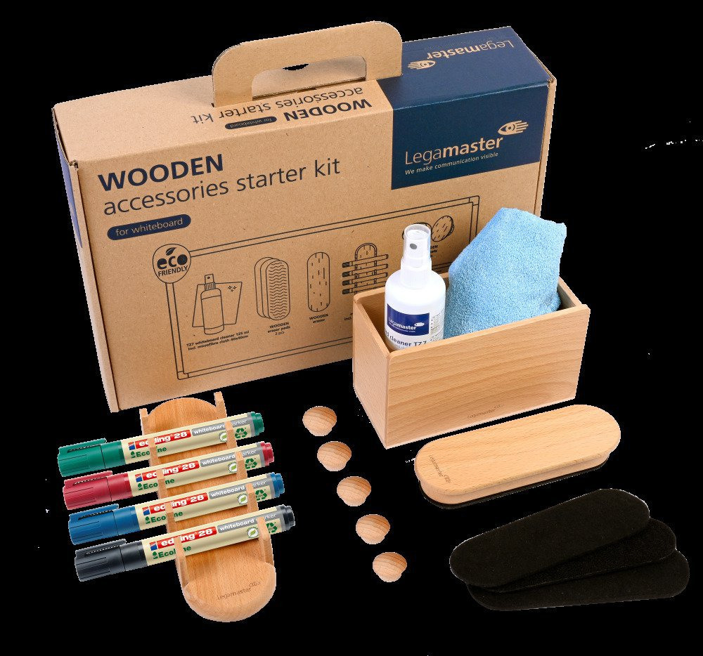 LEGAMASTER WOODEN WHITEBOARD ACCESSORY S