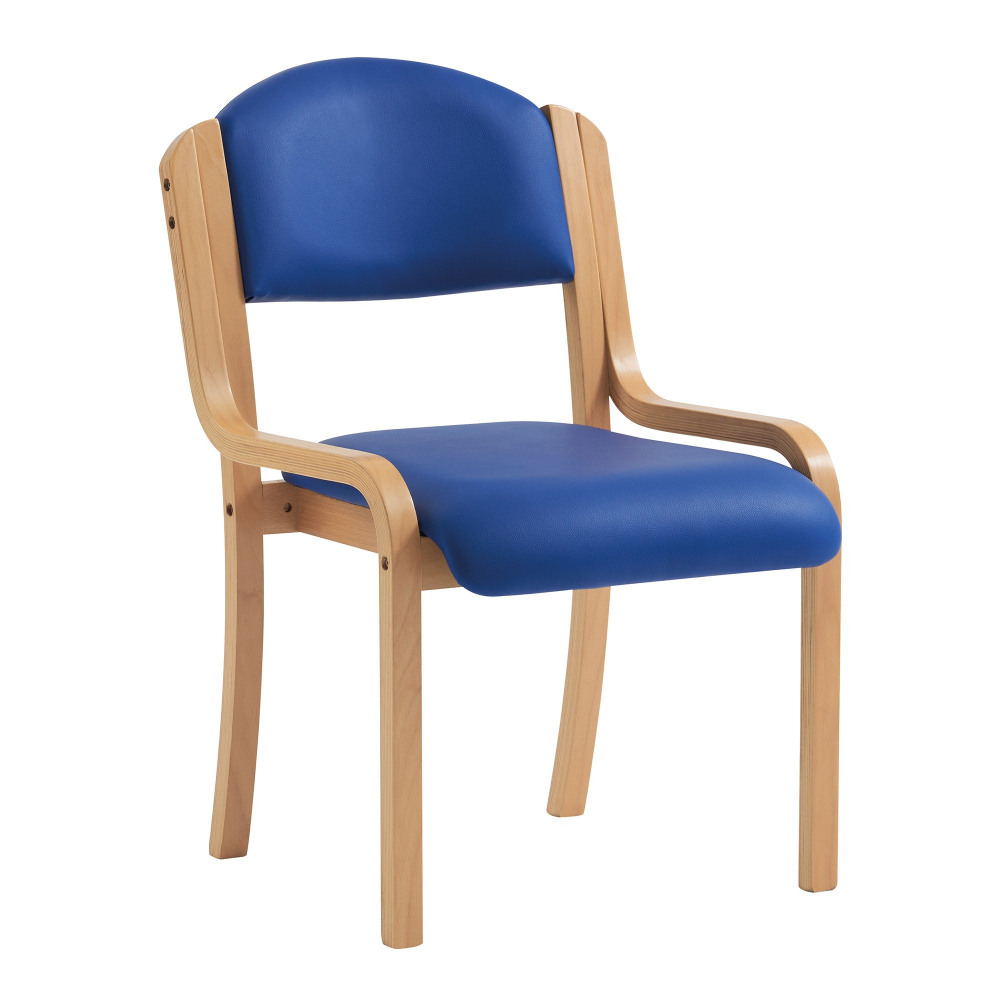 TAHARA SIDE CHAIR BL VINYL BCH FRAME
