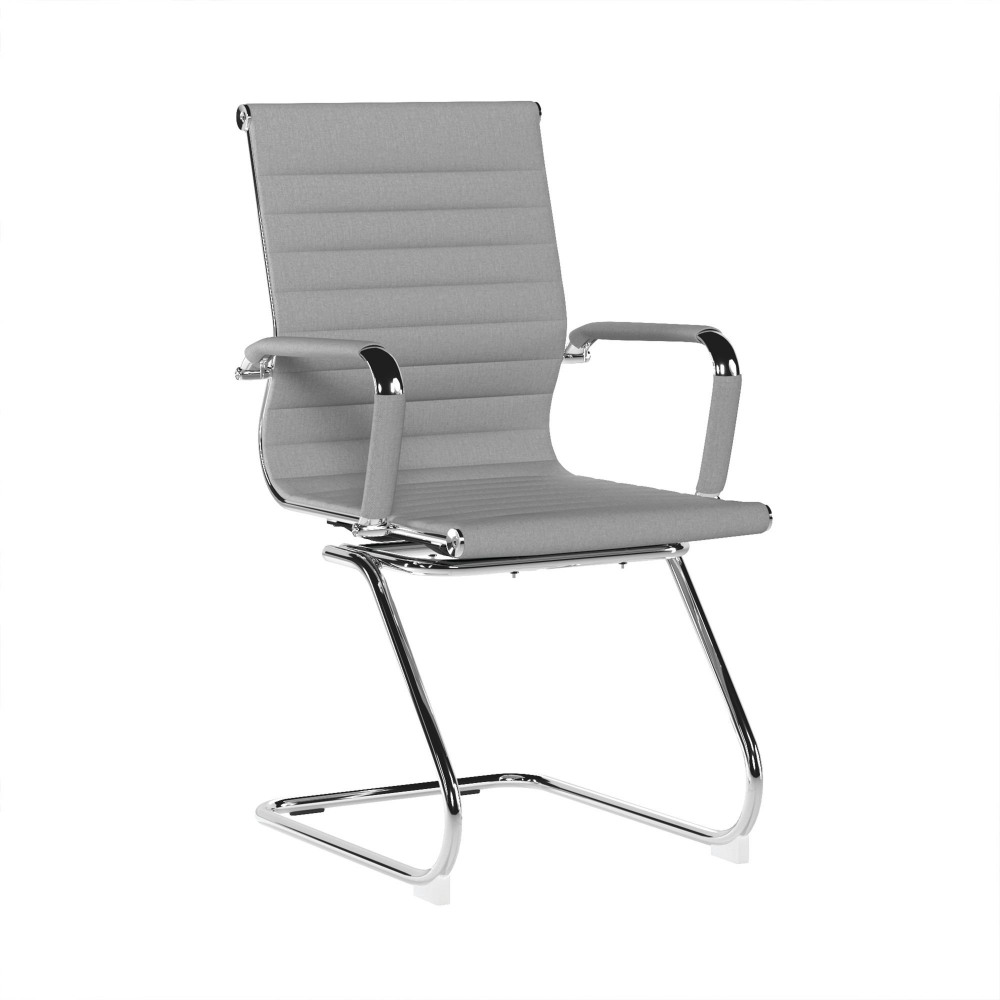 AURA MB FABRIC VISITOR CHAIR GREY