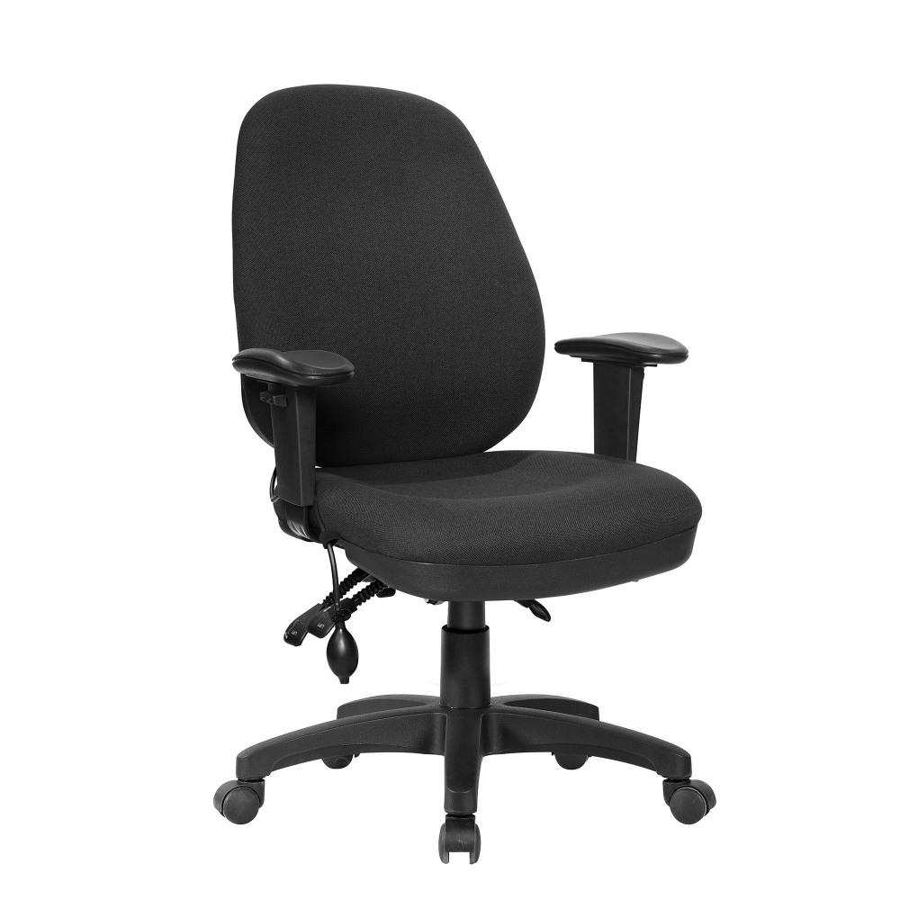 HARRISON HB OPS CHAIR WITH ARMS BLACK