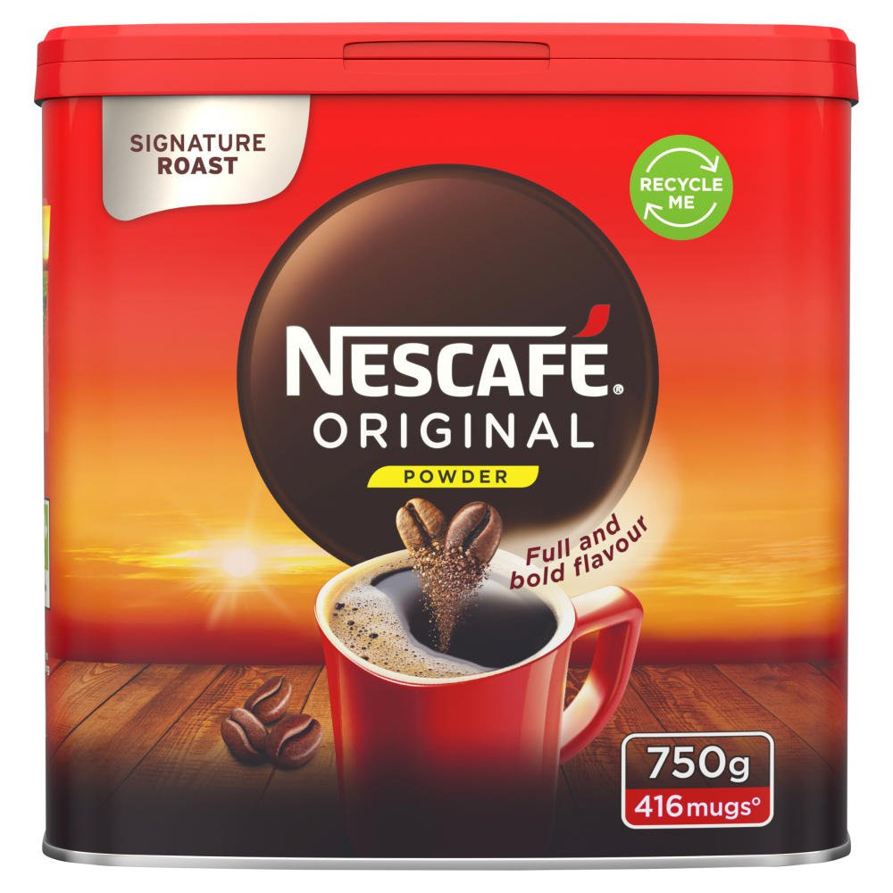 NESCAFE ORIGINAL COFFEE POWDER 750G TIN
