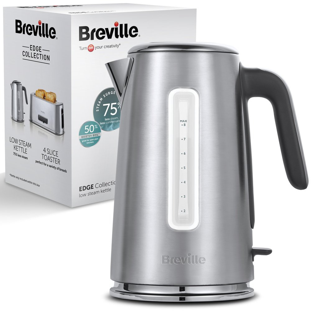 BREVILLE LOW STEAM EDGE SIL KETTLE 1.7L
