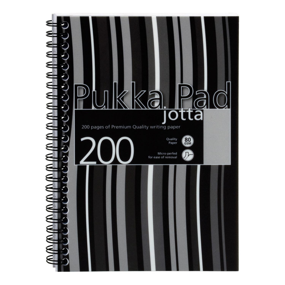 Pukka Pad 507850 Notebook Wirebound Jotta 80gsm Ruled 200 Pages A5 