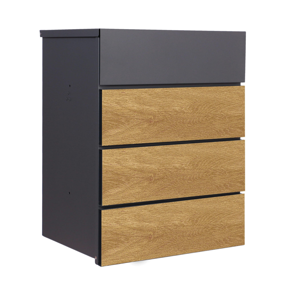 PHOENIX TOP LOADING PARCEL BOX GY WD