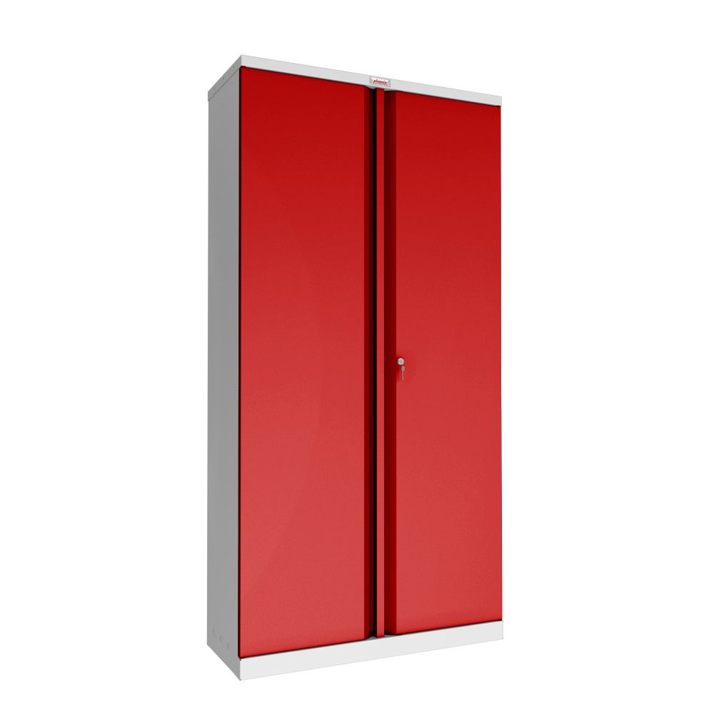 PHOENIX SCL 4 SHELF CBRD RED KEY LOCK