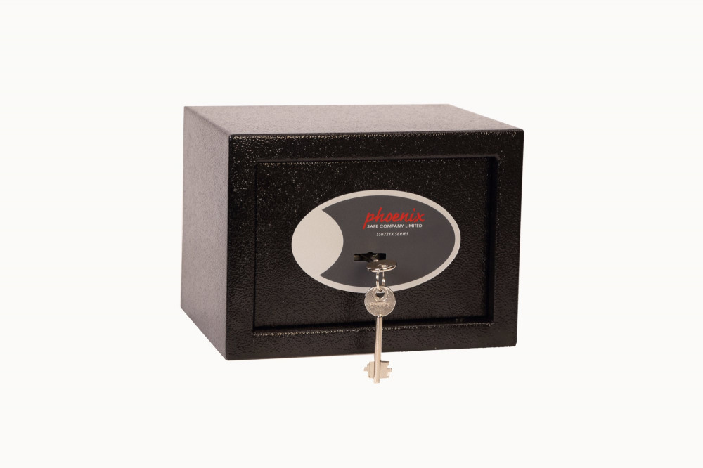 HOME OFFICE SECRITY SAFE KEY LCK BK