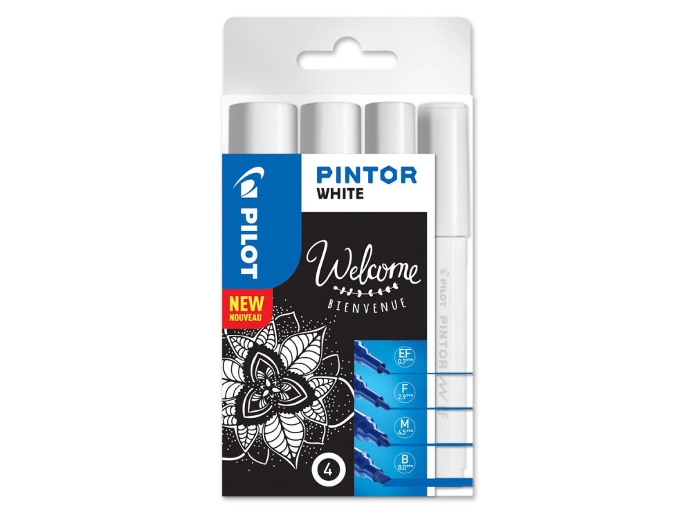 PILOT PINTOR WH 1XEF 1XF 1XM 1XB PK4