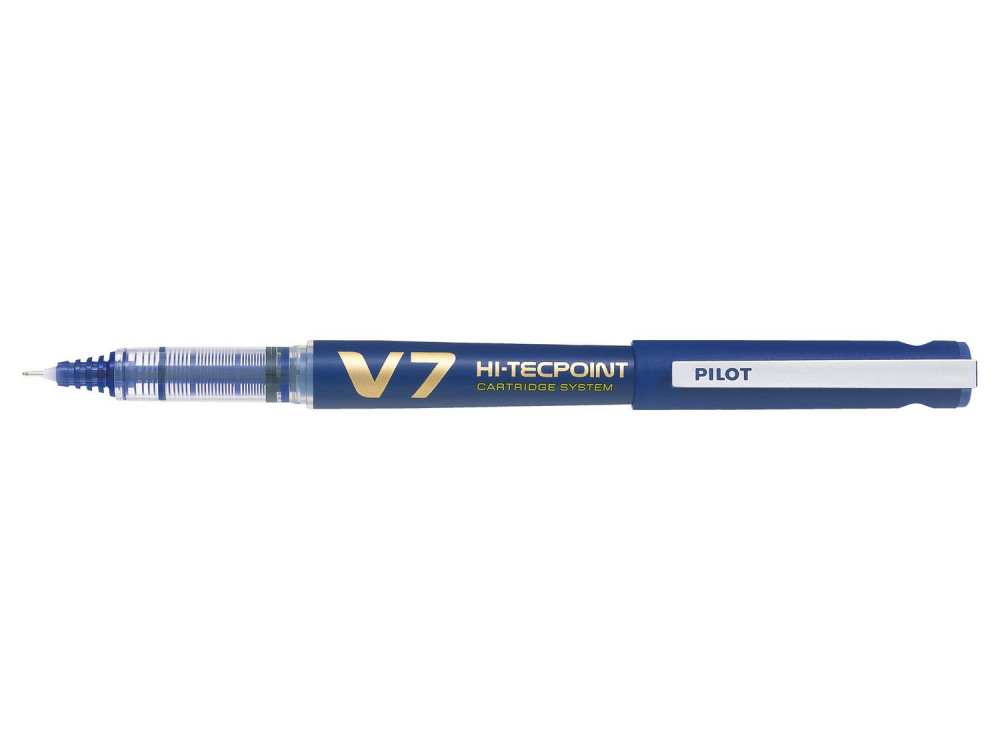 PILOT REFILLABLE ECO V7 0.7MM BL PK10
