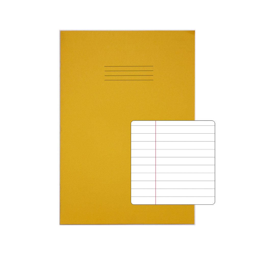 RHINO EX BOOK A4+ 48P RULED YW PK50