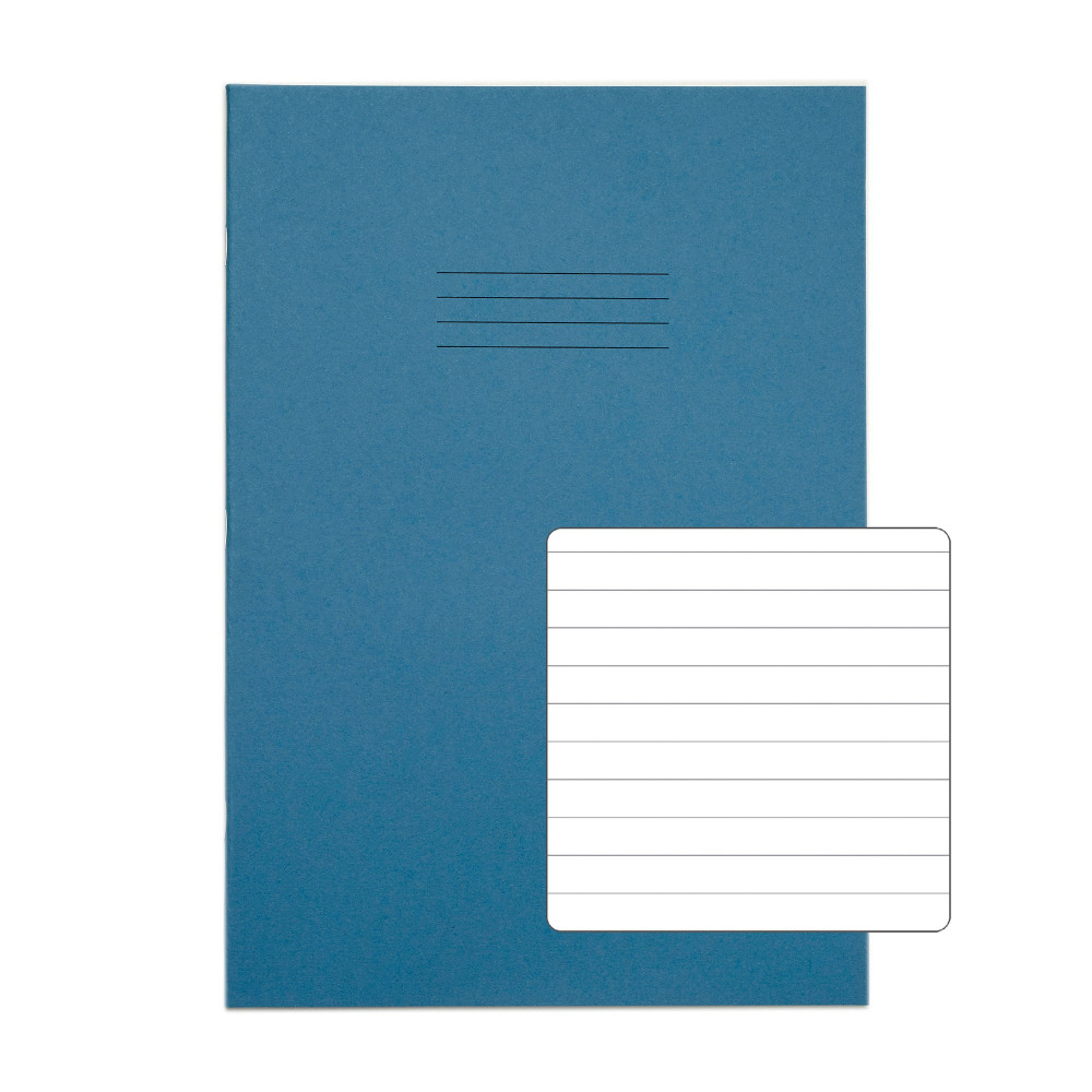 RHINO EX BOOK A4 80P F8 LTBLU PK50
