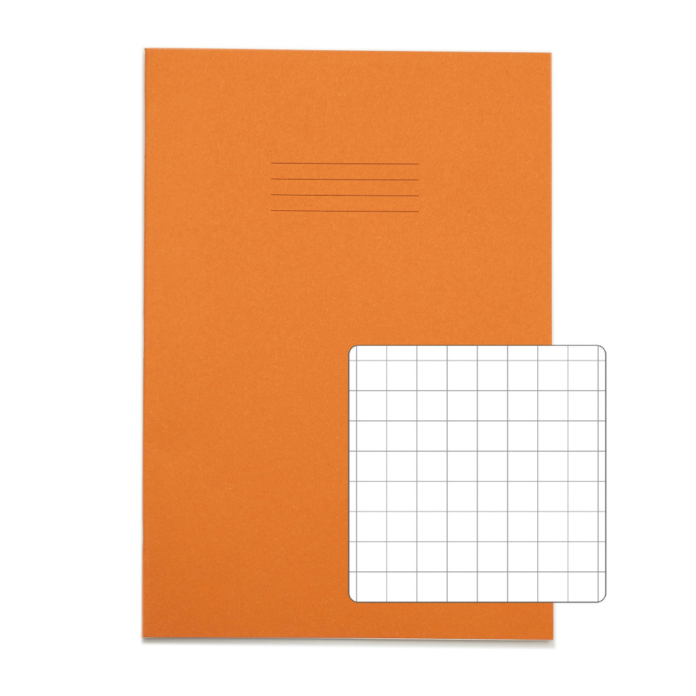 RHINO EX BOOK A4 80P S10 ORANGE PK50