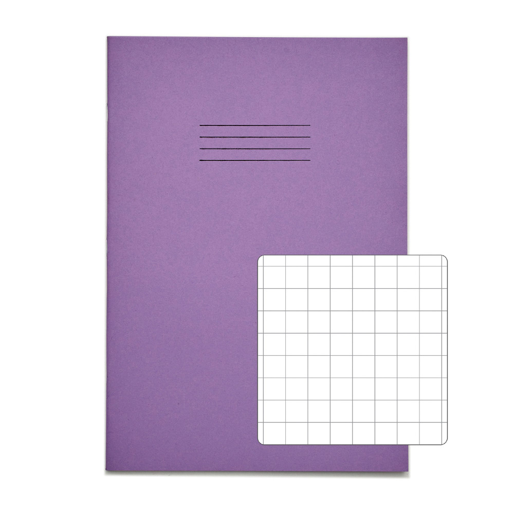 RHINO EX BOOK A4 80P S10 PURPLE PK50