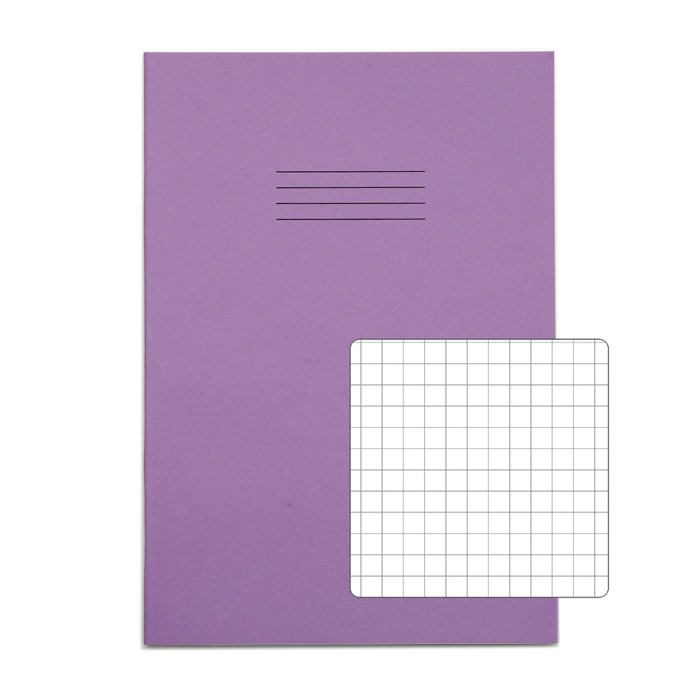 RHINO EX BOOK A4 80P S7 PURPLE PK50