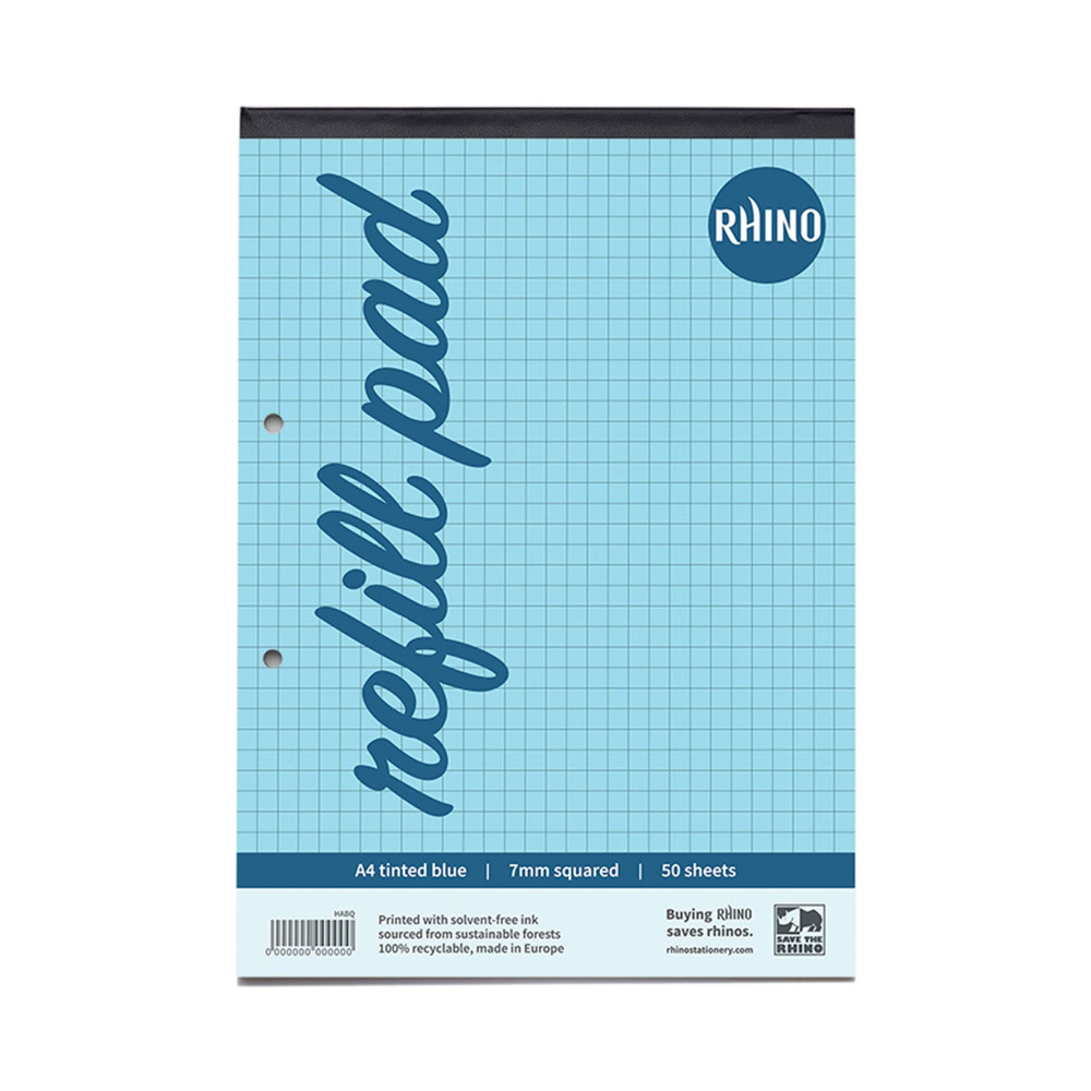 RHINO SPEC REFIL PD A4 7MMSQ 50LF PK6