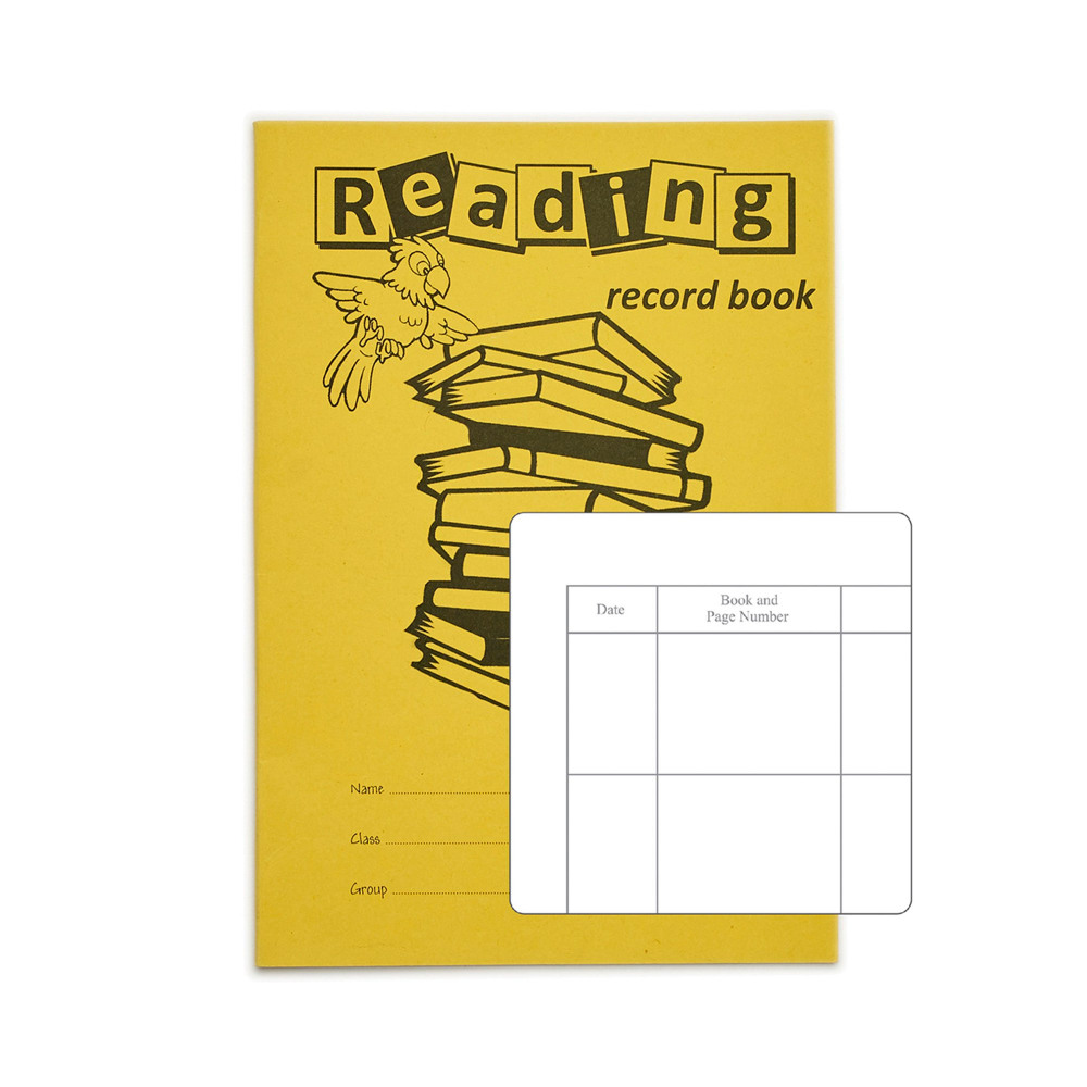 RHINO READING RECD BK A5 40P YW PK25