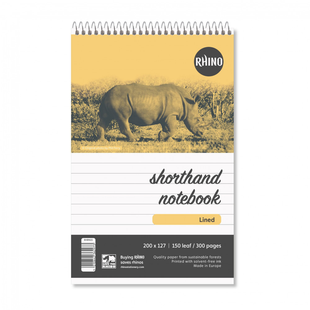 RHINO SHORTHAND NP 200X127 300P PK5