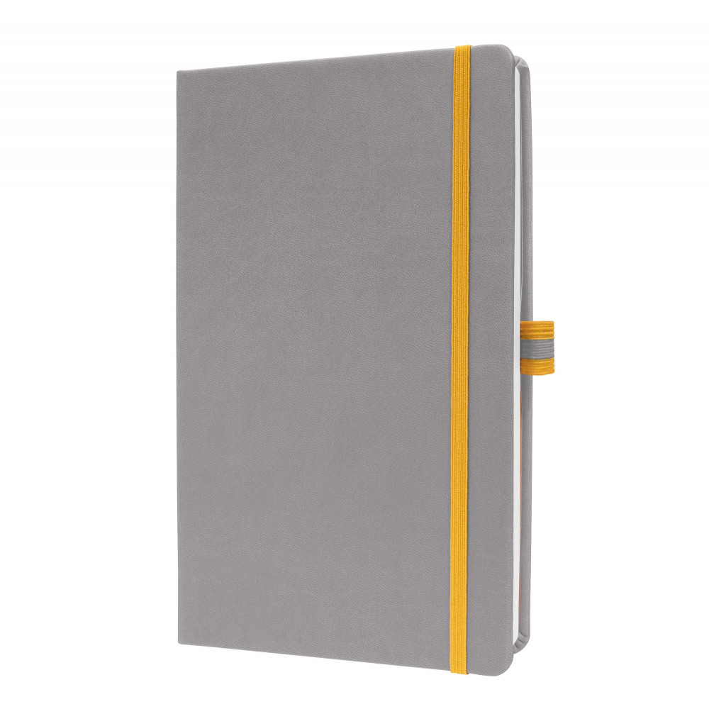 LINESCAPE NBOOK HD CVR A5 RULED LT GREY
