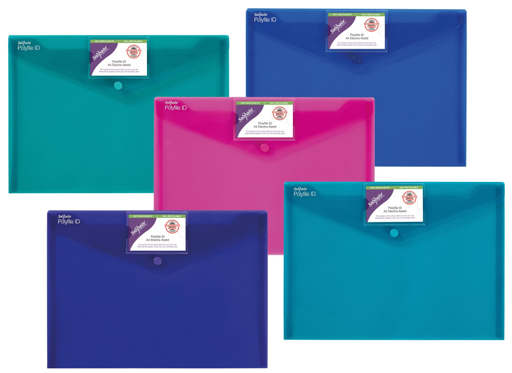 POLYFILE ID WALLET A4 ASTD PK5