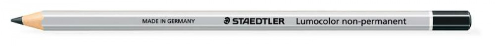STAEDTLER LUMOCOLOR NON PERM 108 BK PK12