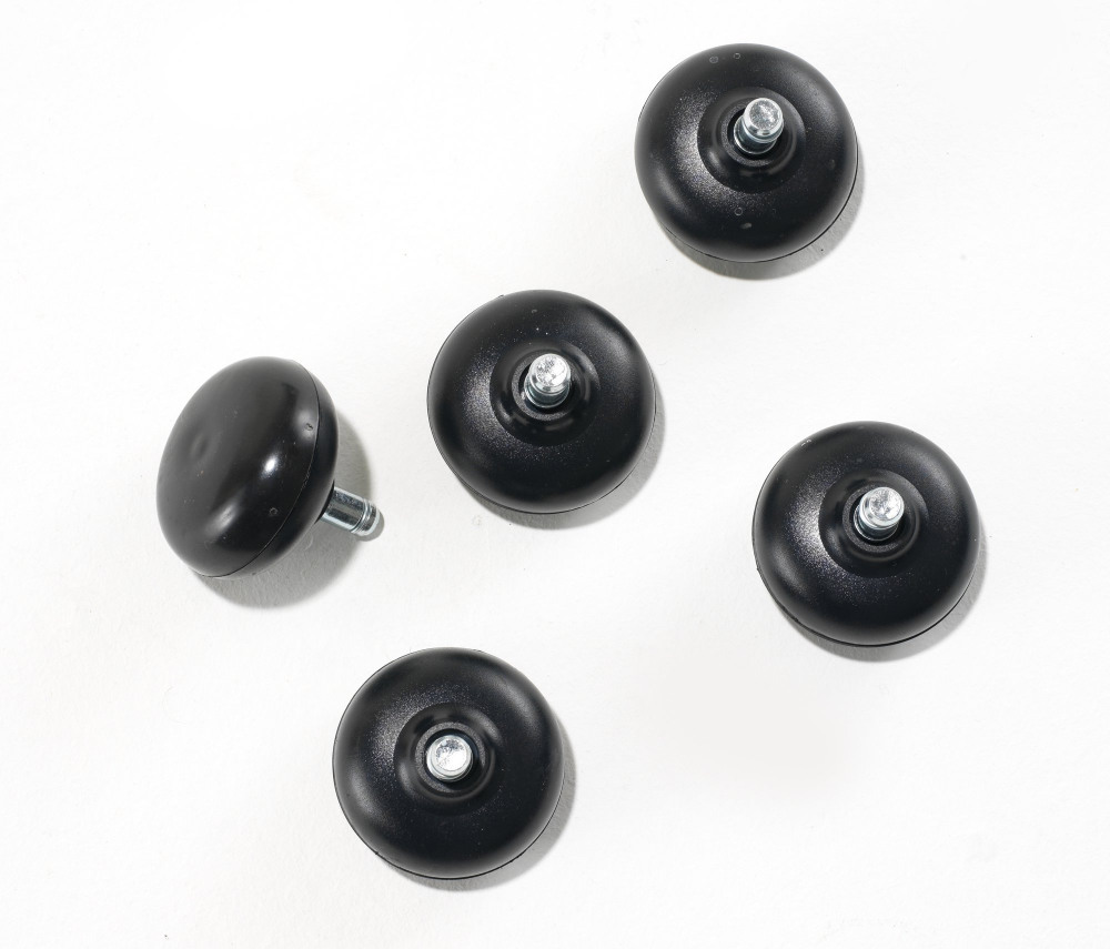 ONION GLIDES (SET OF 5) 11MM BLACK