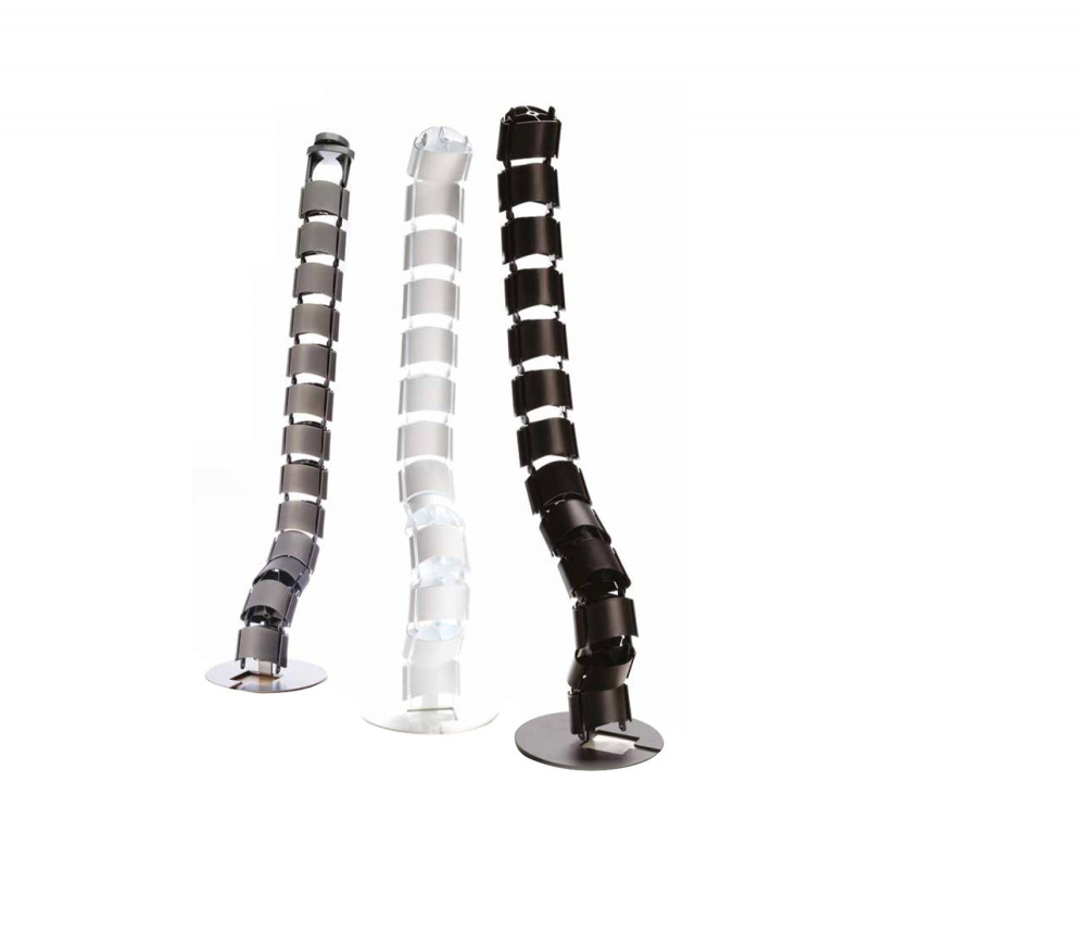 VERTICAL CABLE MANAGER BLACK