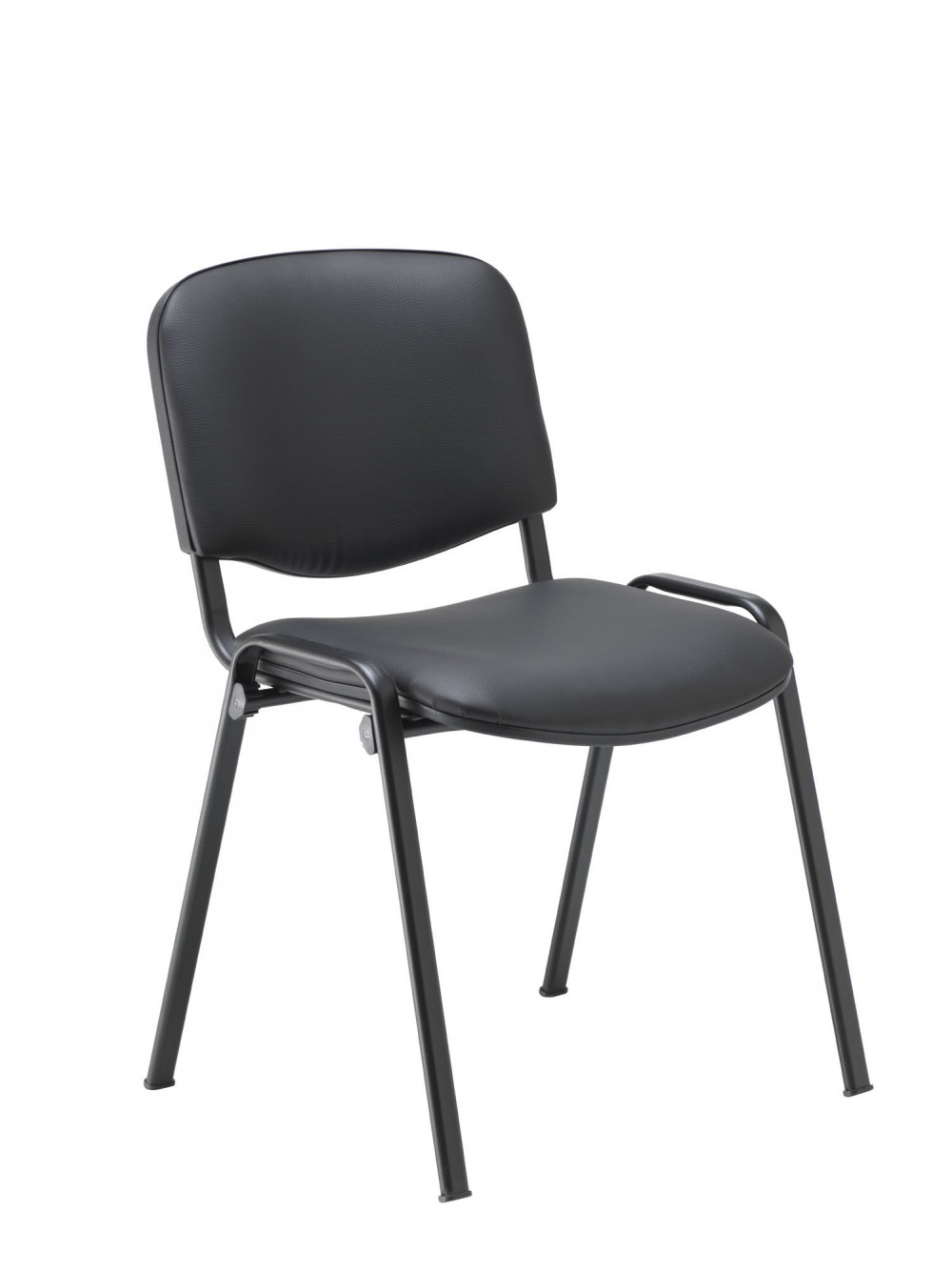 CLUB CHAIR BLACK PU
