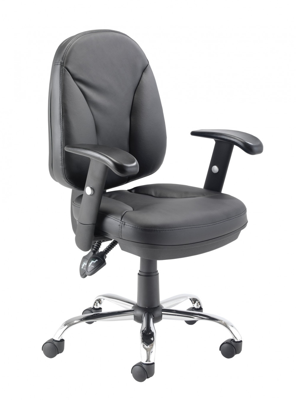 PUMA OFFICE CHAIR BLACK PU