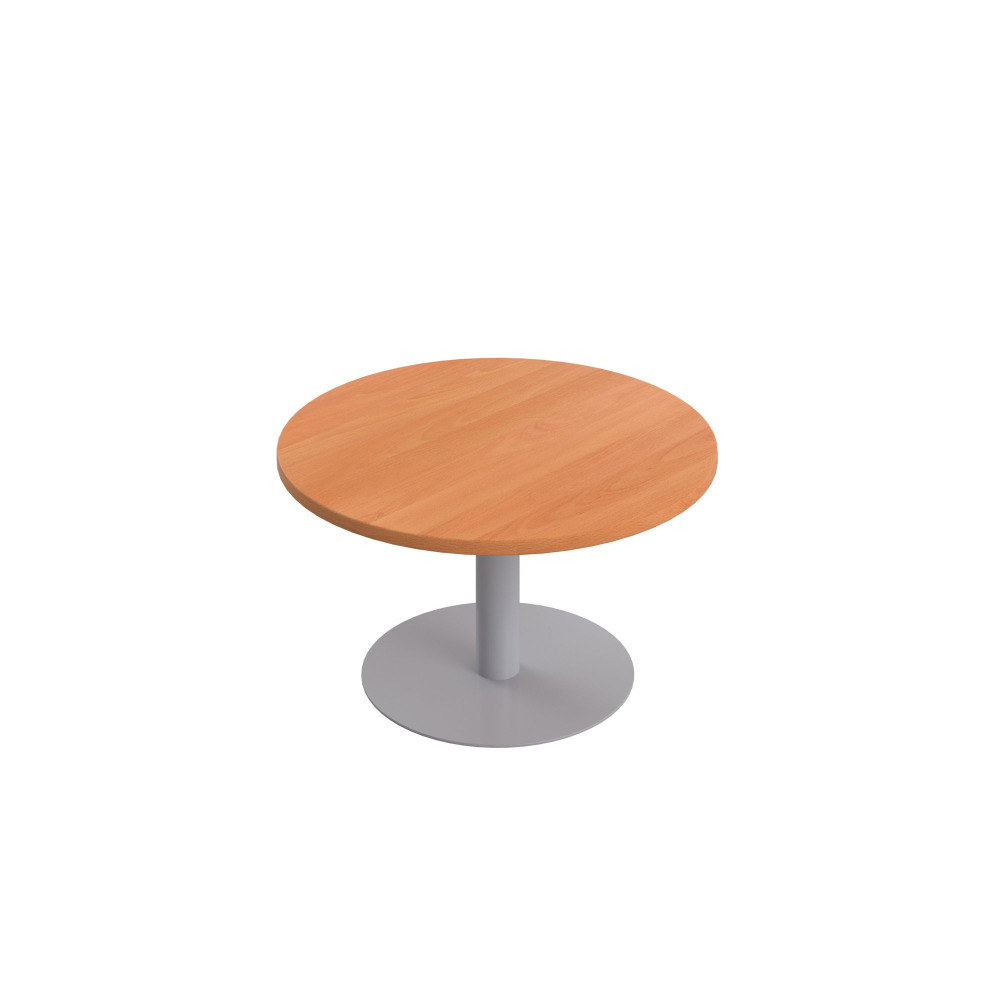 CONTRACT TABLE LOW (FSC) 600MM BEECH/SIL