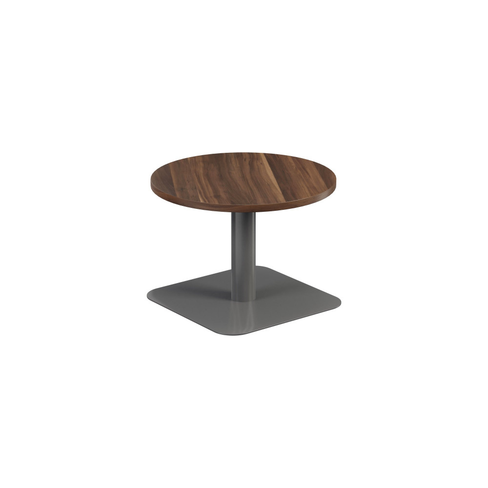 CONTRACT TABLE LOW (FSC) 600MM DARK WALN