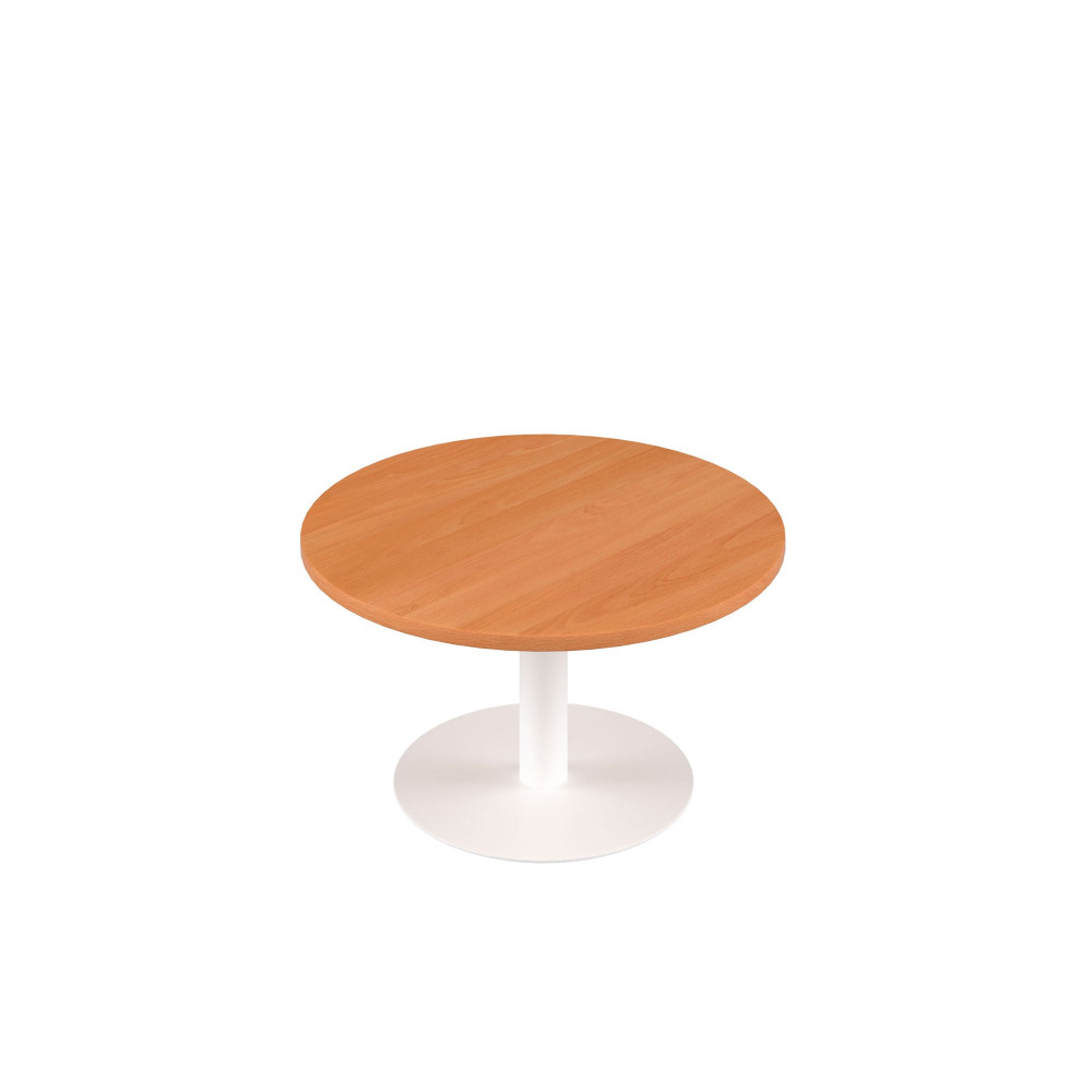 CONTRACT TABLE LOW (FSC) 600MM BEECH/WHI