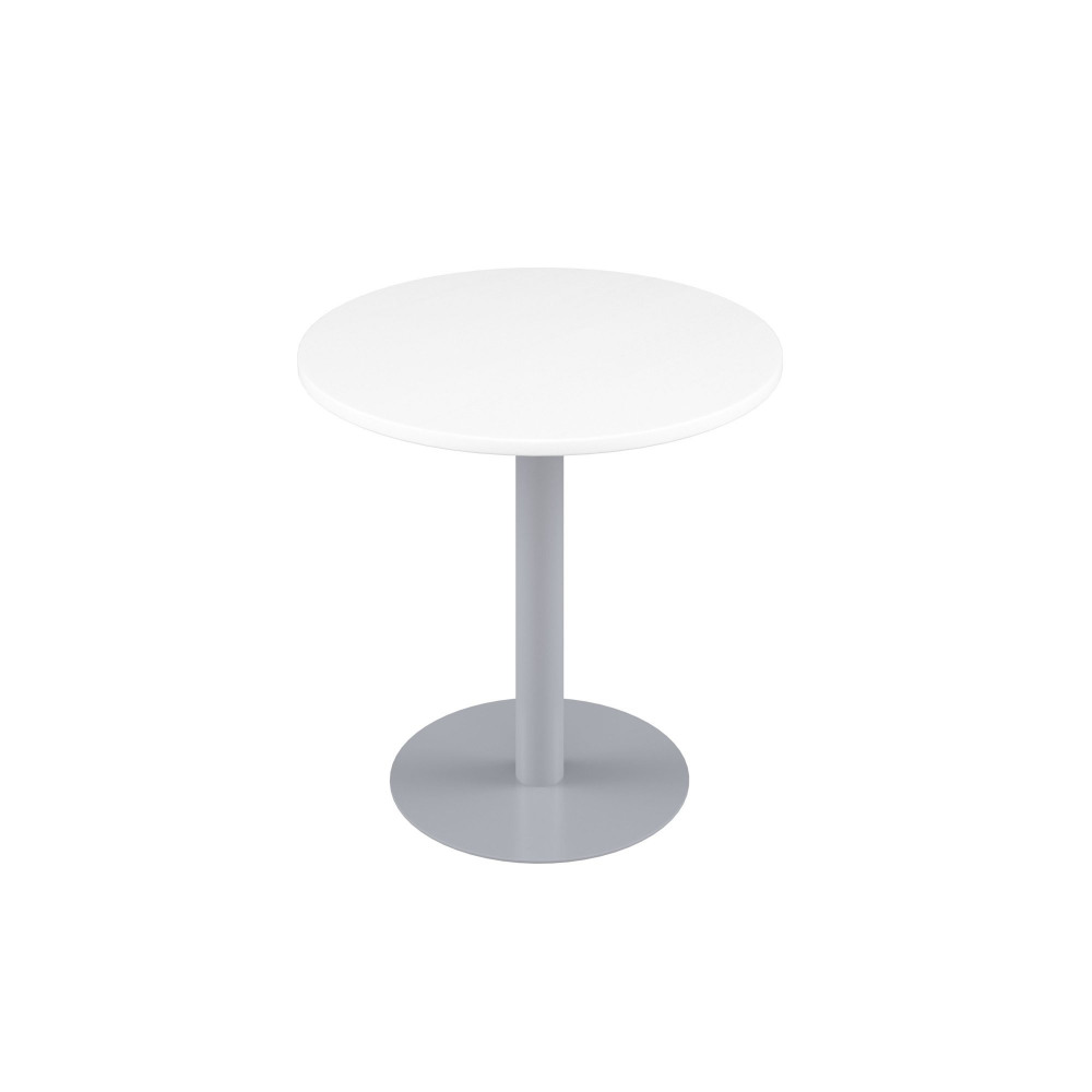 CONTRACT TABLE MID (FSC) 600MM WHITE/SIL