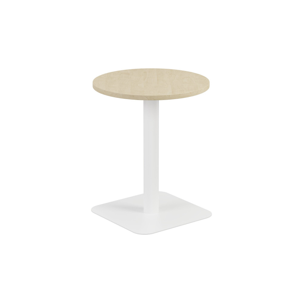 CONTRACT TABLE MID (FSC) 600MM MAPLE/WHI