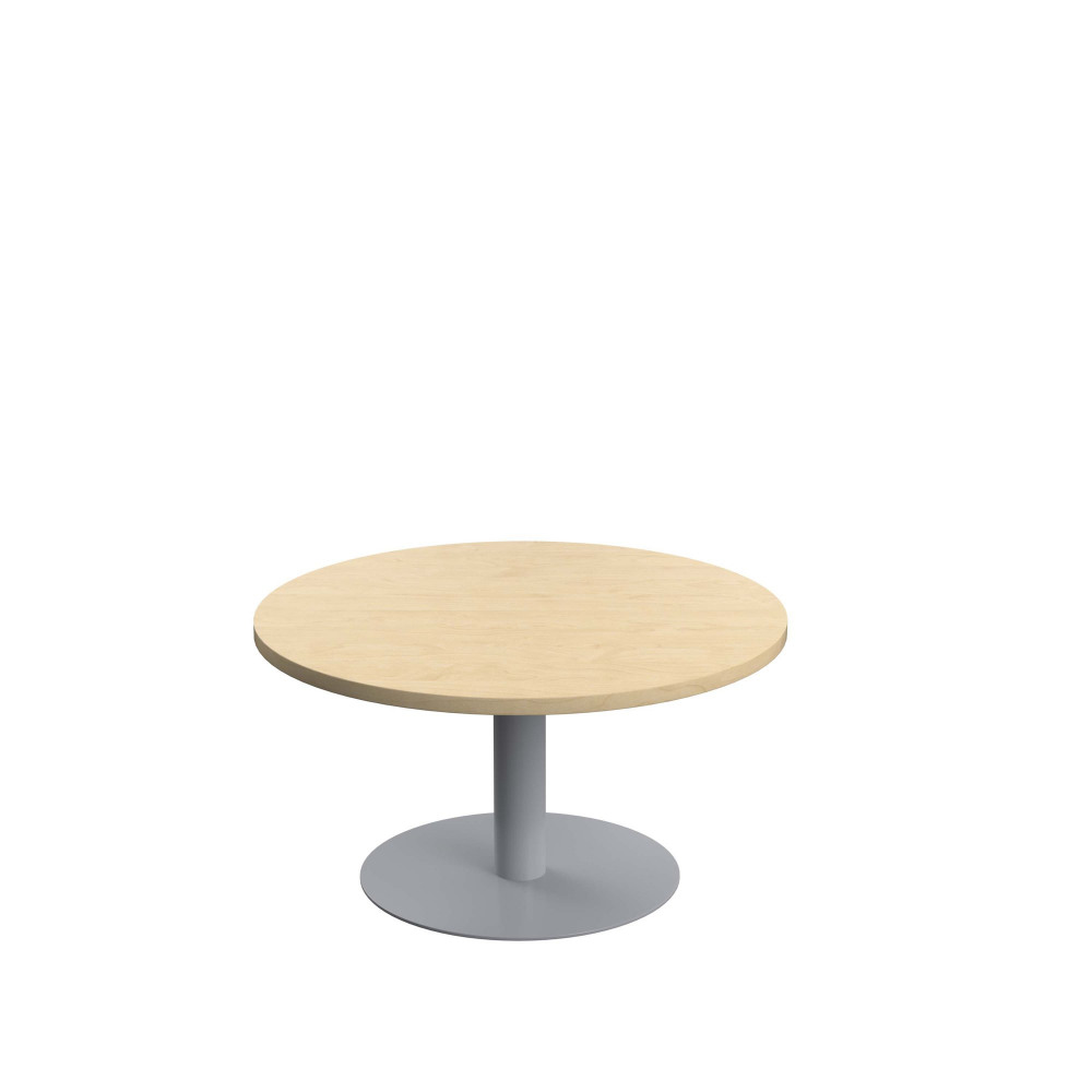 CONTRACT TABLE LOW (FSC) 800MM MAPLE/SIL