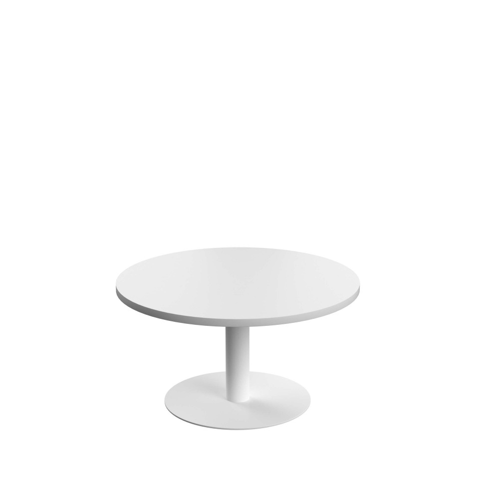 CONTRACT TABLE LOW (FSC) 800MM WHITE/WHI