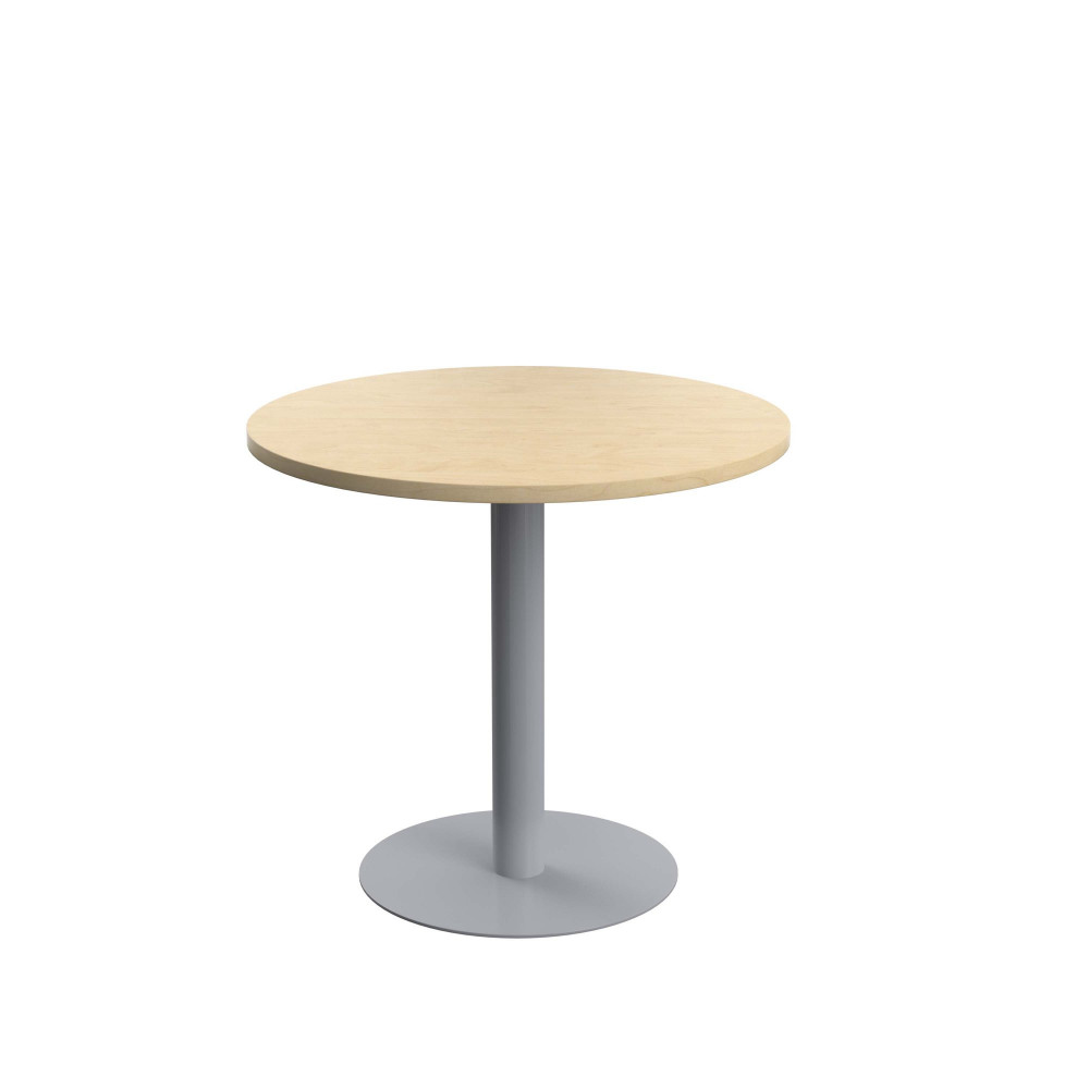 CONTRACT TABLE MID (FSC) 800MM MAPLE/SIL