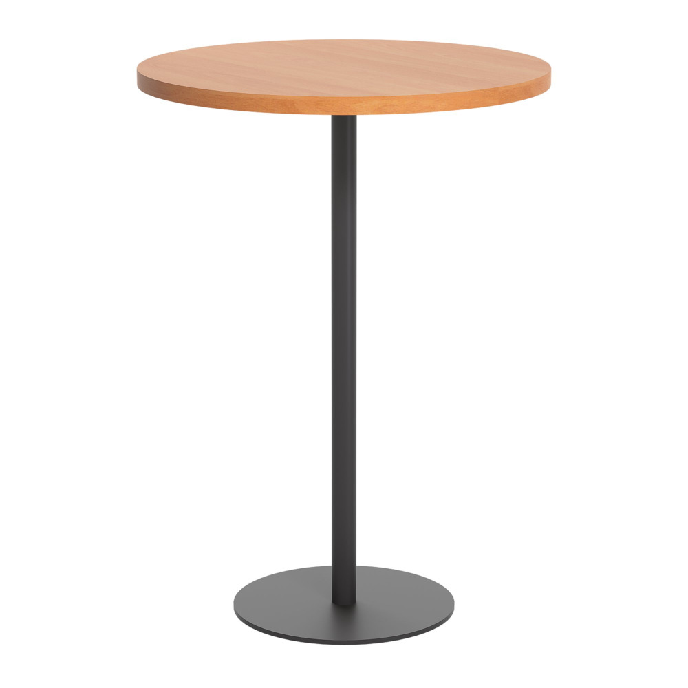 CONTRACT TABLE HIGH (FSC) 800MM BEECH/BL