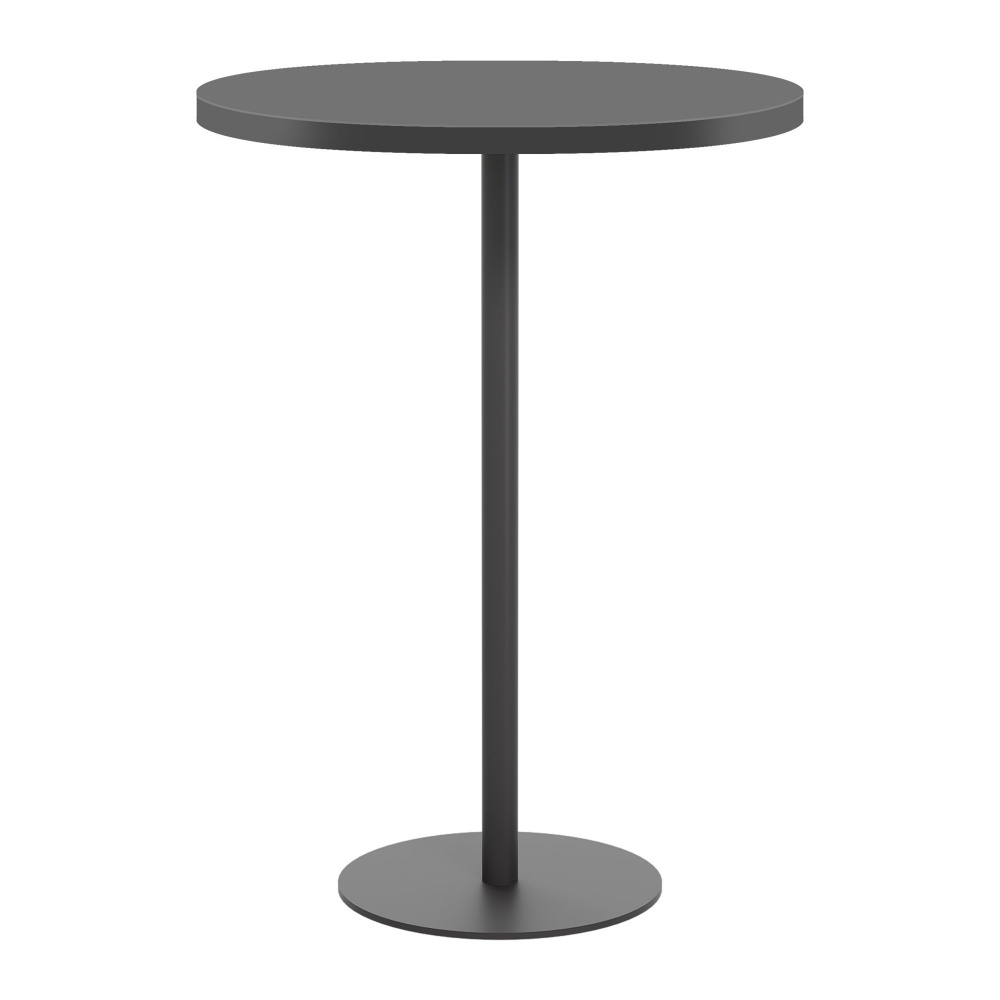 CONTRACT TABLE HIGH (FSC) 800MM BLACK/BL