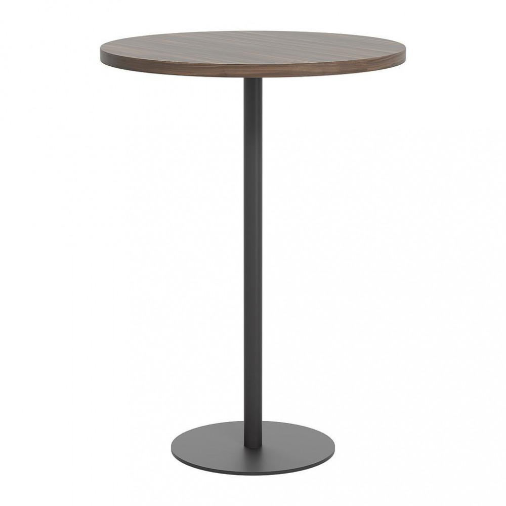 CONTRACT TABLE HIGH (FSC) 800MM DARK WAL
