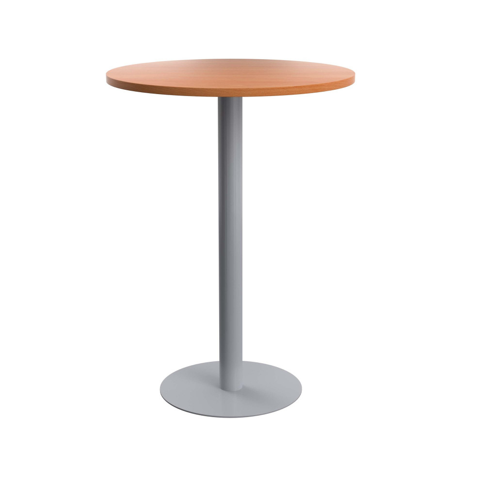 CONTRACT TABLE HIGH (FSC) 800MM BEECH/SI