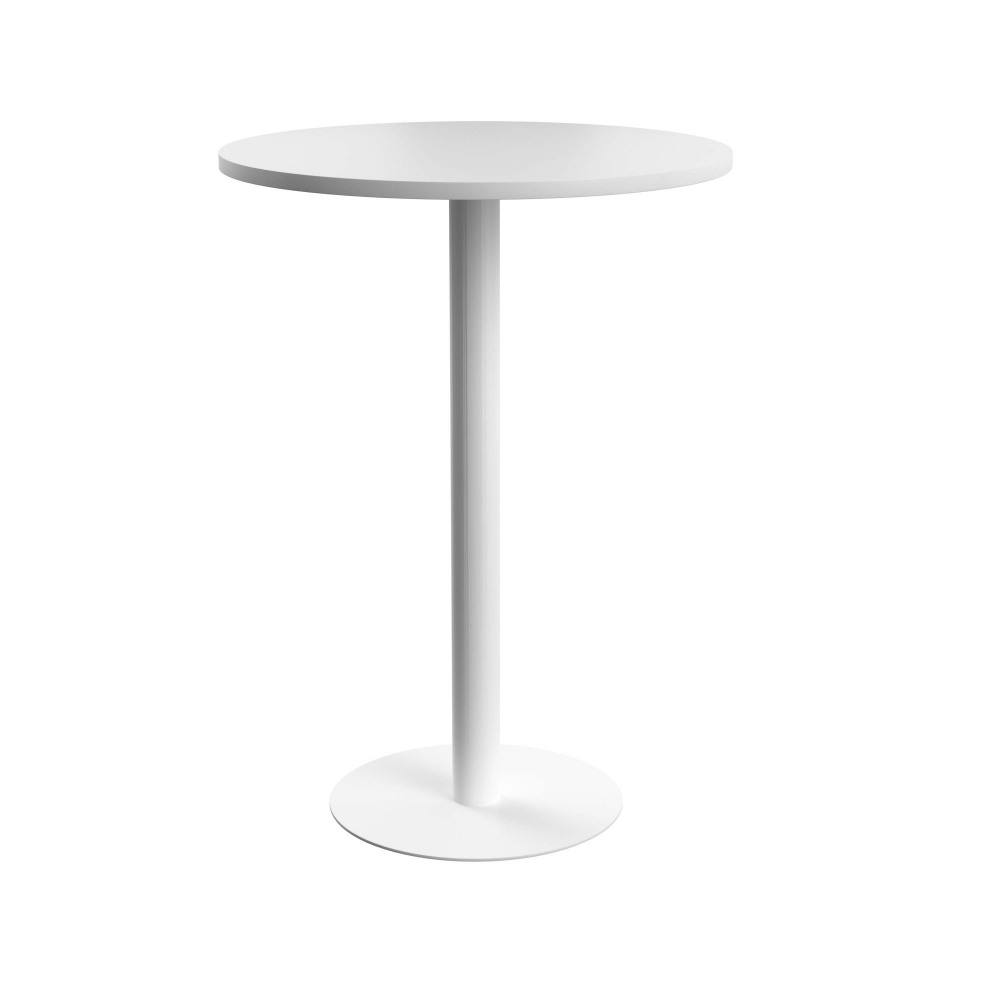 CONTRACT TABLE HIGH (FSC) 800MM WHITE/WH
