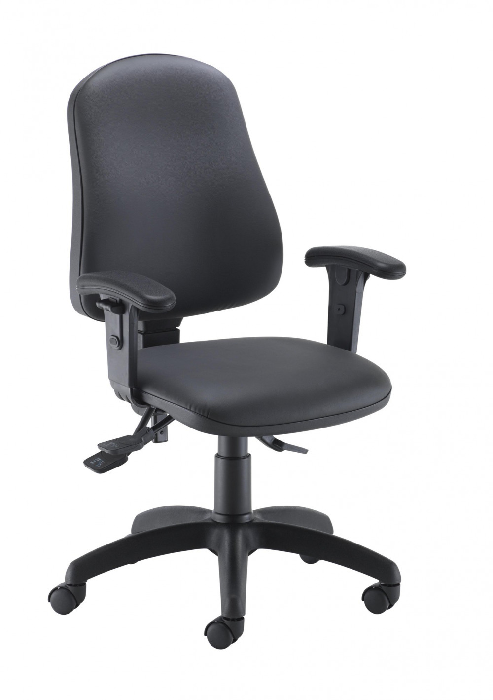 CALYPSO 2 DELUXE CHAIR NO ARMS BLACK PU