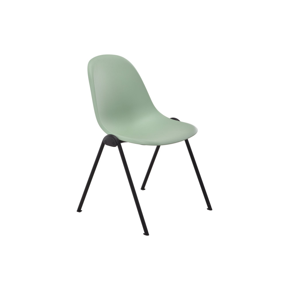 LIZZIE 4 LEG CHAIR GREEN