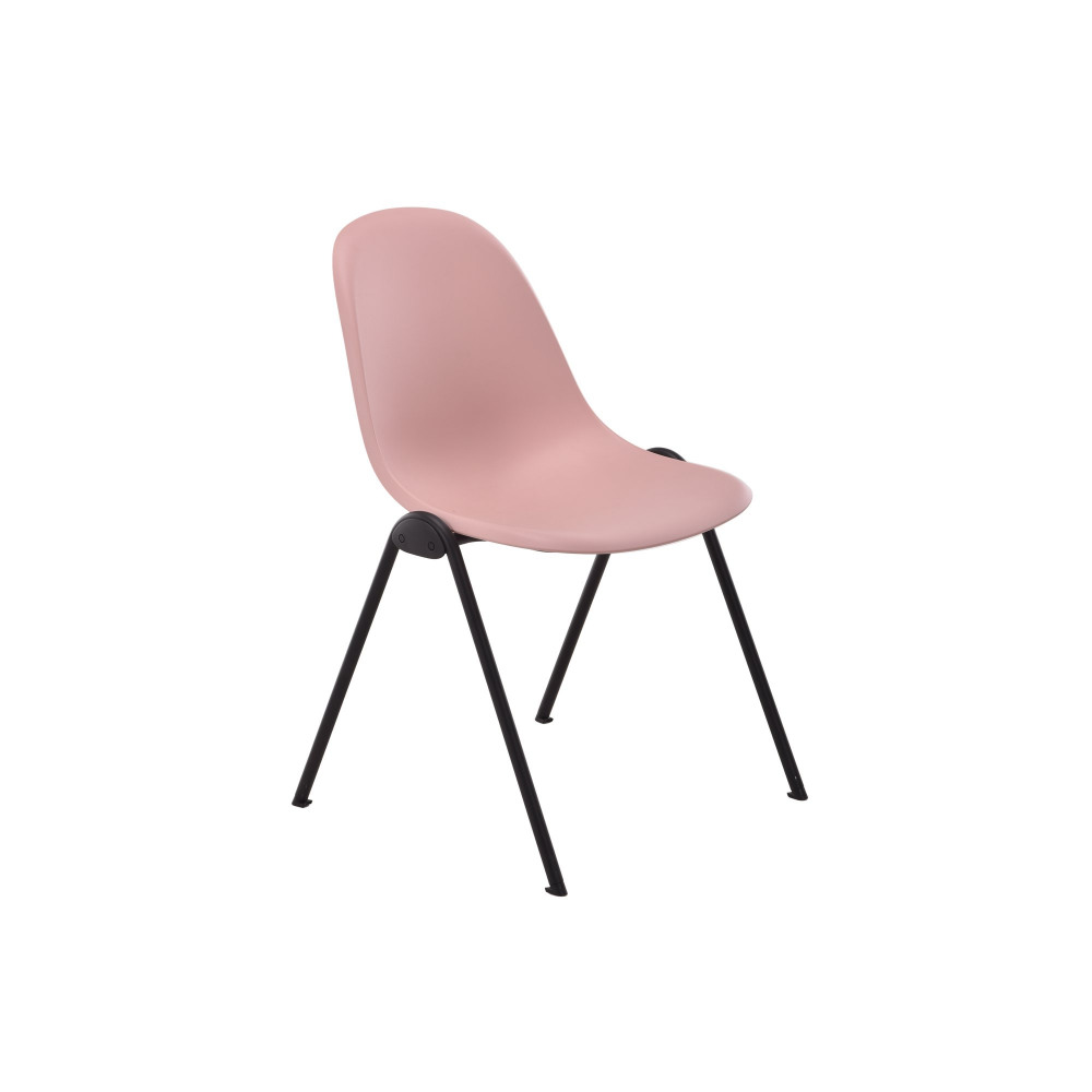 LIZZIE 4 LEG CHAIR PINK