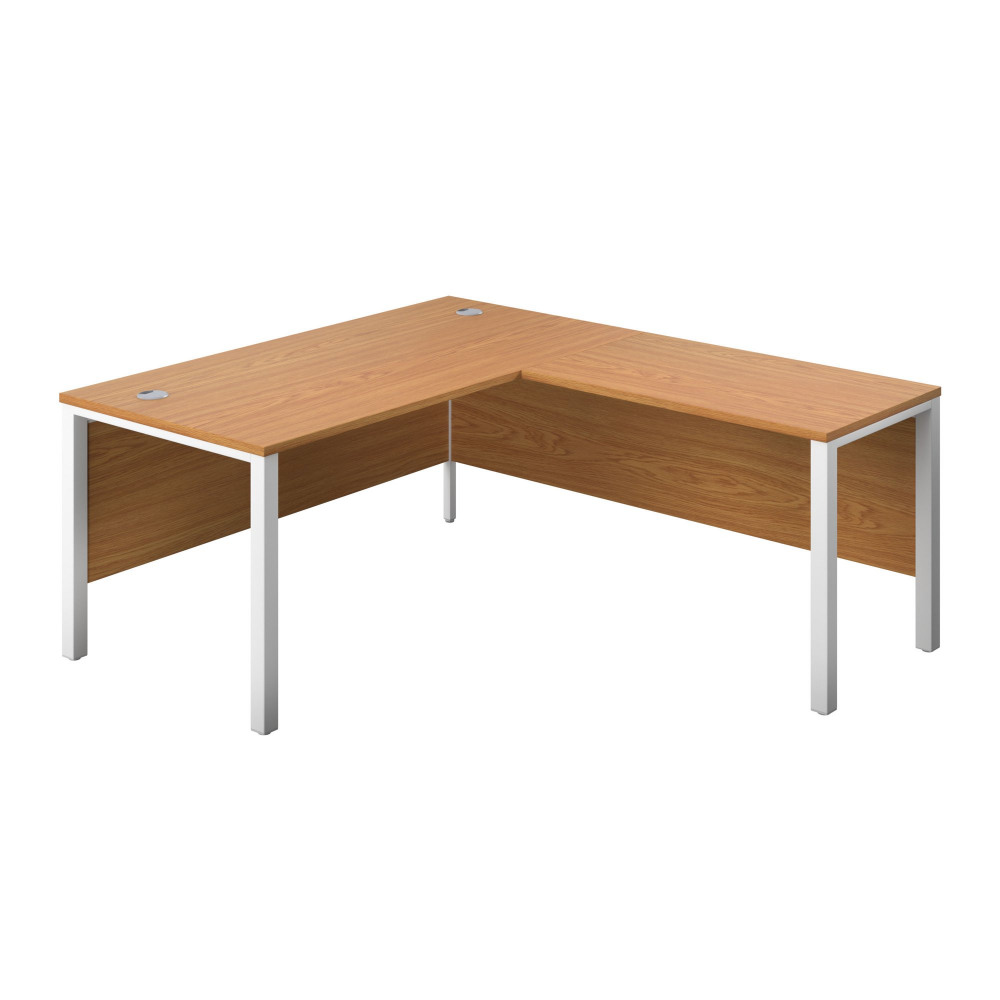 GOAL POST RIGHT HAND RETURN DESK (FSC) 1