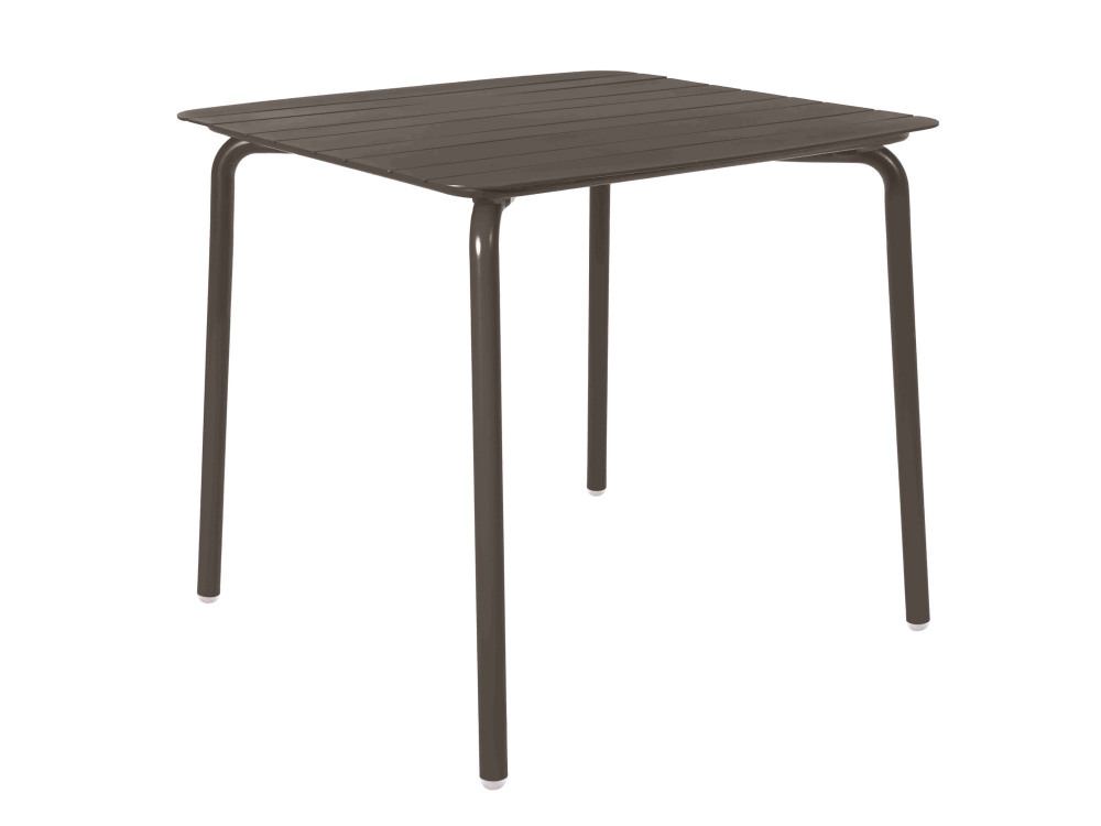 BREEZE ALUMINIUM SLATTED TABLE SQUARE CH