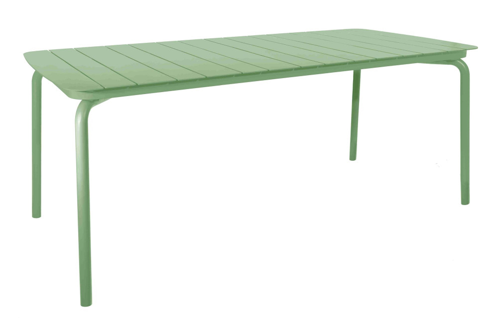 BREEZE ALUMINIUM SLATTED TABLE RECTANGUL
