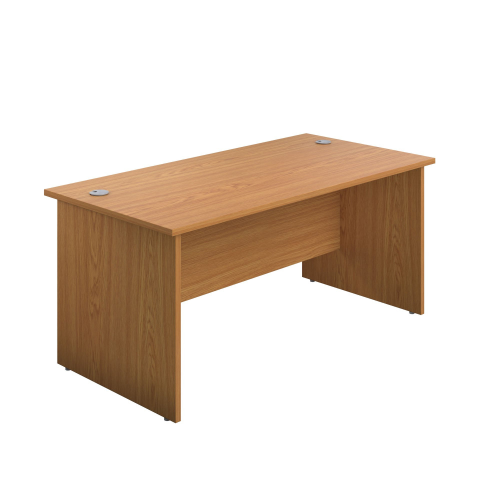 PANEL RECTANGULAR DESK: 600MM DEEP 1600X