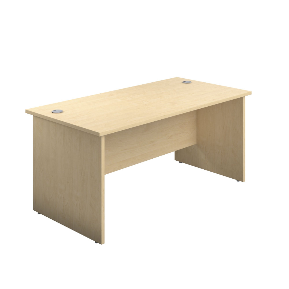 PANEL RECTANGULAR DESK: 800MM DEEP 1600X